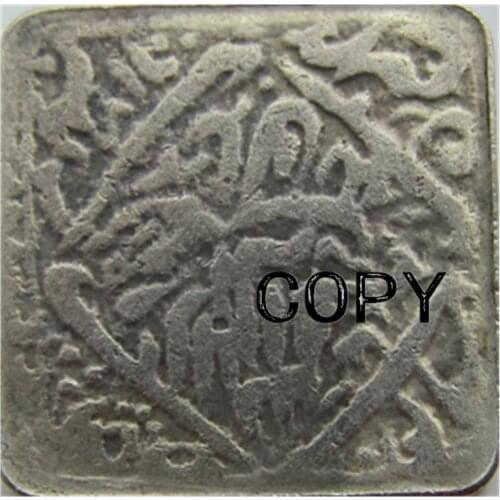 IN(03) Indian Ancient Silver Plated Copy Coins