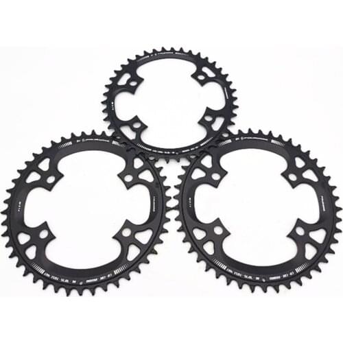 FOURIERS bike Chainwheel single Chainring for PCD 110 R5800 R6800 Chain Ring CNC Made Chain wheel 42T 46T