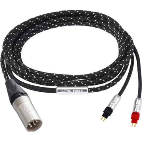 ZY-002 Fanmusic Cable Four-core twisted pair single crystal copper headset upgrade cable 2.5M for HD600 HD650 HD660S