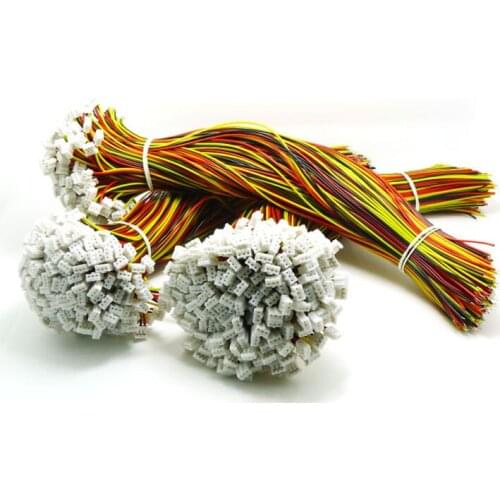 Electronic wires 2.0MM pitch 3P intert wire terminal cord Audio signal line 30cm length 100pcs