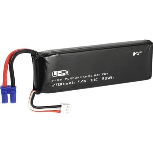 Li-Po Battery 7.4V 2700Mah 10C 20Wh Spare Part Accessory For Hubsan H501S H501M H501A H501C Rc Quadcopter Drone Aircraft Battery