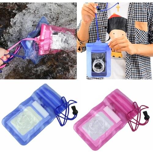 Besegad Portable Transparent Waterproof Camera Case Underwater Storage Dry Bag for Photography Diving Camping Fishing Leisure
