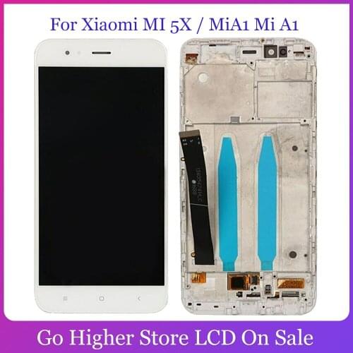 For Xiaomi 5X A1 LCD Display Touch Screen Digitizer Panel Phone Repair MI A1 5X Screen Assembly Free Tools