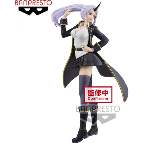Glazovin Original 22Cm That Time I Got Reincarnated as a Slime Shion Secretary Trench Coat VC Action Figure Model Doll Toys