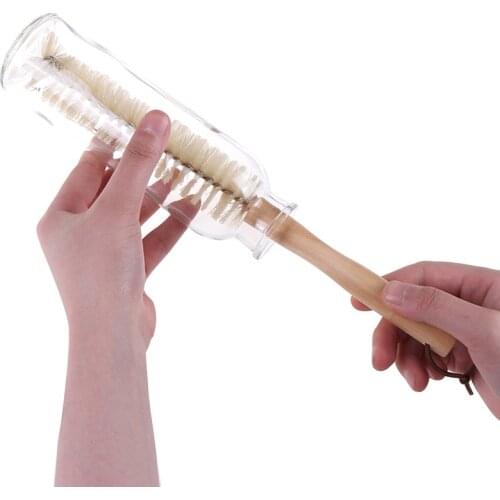 Wooden Long Handle Beech Cup Brush Bottle Brush Household Brush