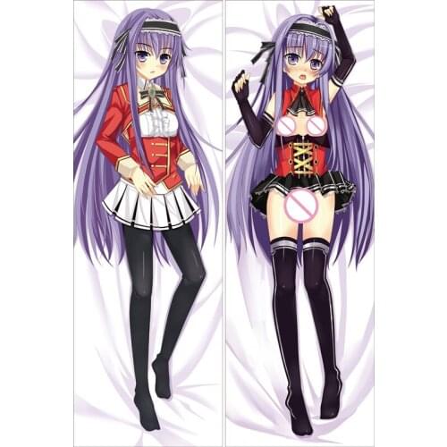 Koikishi Purely Kiss Anime Girl Kaori Kuninaka & Yuu Fujimori Long Body Pillow Case Mana Shidou Dakimakura Cover