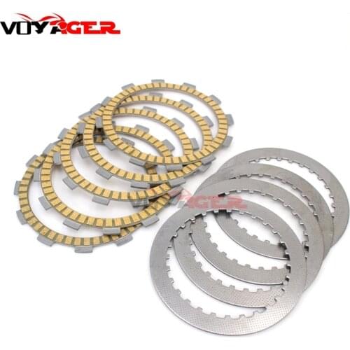 Motorcycle clutch friction plate kit For suzuki GW250 Inazuma F/Z DL250 V-Strom ABS GSX250R GSR250 ST/LC/TU 250 VL250 Intruder