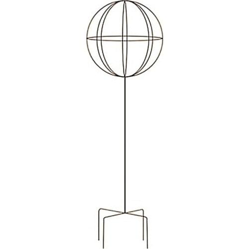 Lollipop wrought iron ball windmill jasmine plant shape ball climbing frame flower stand rattan stand