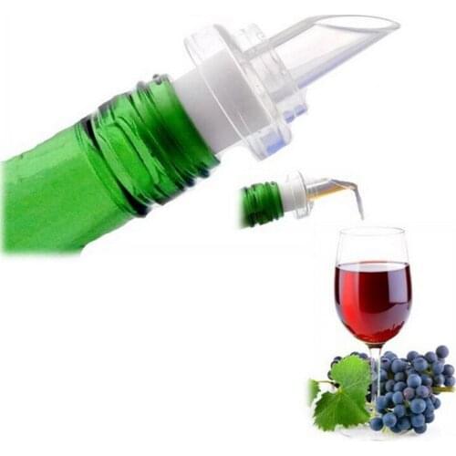 New Seal wine stopper Pourer Dust Cover Vacuum Preservation bottle caps Sealed Cookday Stoppers Wine Corks with Blister box