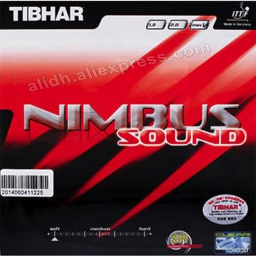 Original Tibhar NIMBUS SOUND pimples in table tennis rubber table tennis rackets racquet sports indoor sports fast attack loop