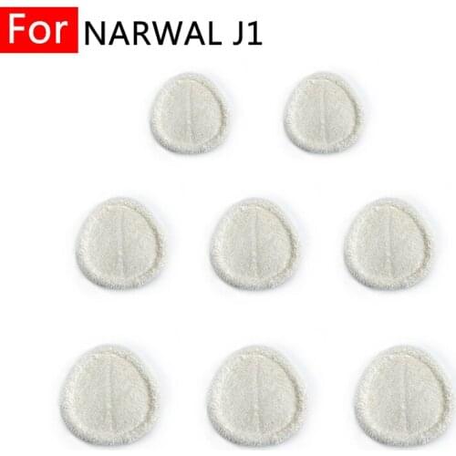 For Cloud Whale J1 Sweeping Robot Vacuum Cleaner Home Attachment Spare Parts Replaceable Full Wool Mop Rag Household Accessories