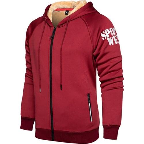 Sudaderas con capucha gruesas de invierno para hombre con forro de piel muy cálidas chaqueta con cremallera y capucha sudaderas