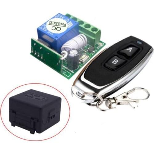 Universal DC 12 v mini wireless remote control switch system receiver+transmitter