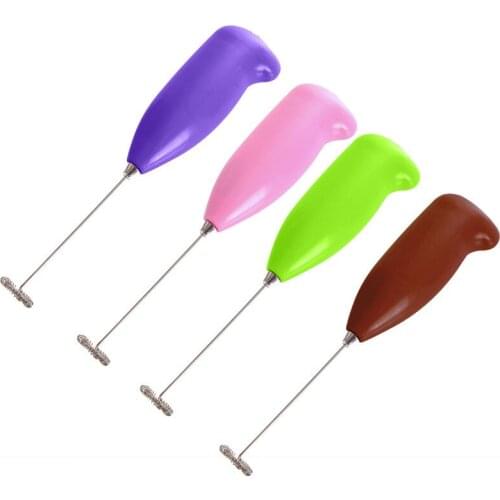 Milk Drink Coffee Whisk Mixer Electric Egg Beater Frother Foamer Portabl Mini Handle Stirrer Practicalfor Kitchen Cooking Tool