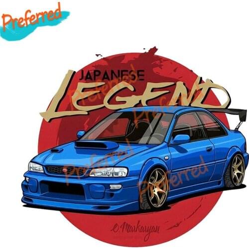 Personality Impreza Funny Vinyl Sticker Car Bumper Decal Waterproof Car Styling Car Accessories for Subaru