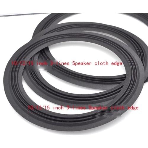 1pcs 10/12/15 inch 3-lines Speaker cloth edge Stage audio surround selvage