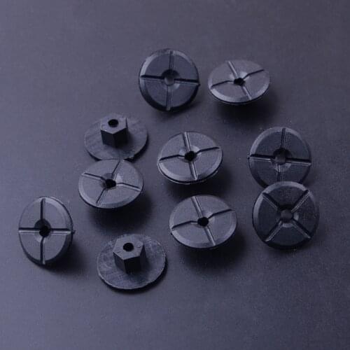 CITALL 10pcs 2019900050 51711958025 K90 Self Threading Plastic Nut Clip Fit For Mercedes-Benz W201 W124 190D 260E
