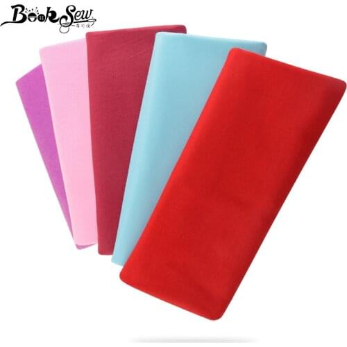 100% Cotton Twill Fabric Classic Red Solid Color Cloth Home Textile Material For Sewing clothes Dolls Bed Sheet Patchwork