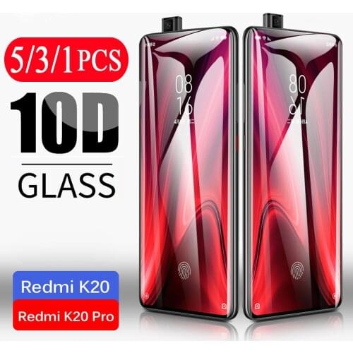 5/3/1Pcs full cover glass for xiaomi redmi K30 Ultra K30i K20 10X pro tempered glass protective screen protector film smartphone