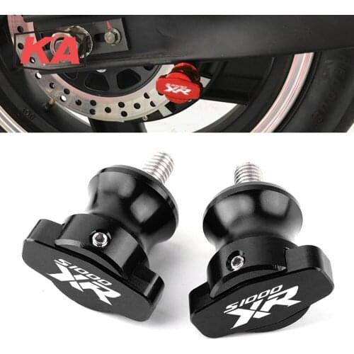 For BMW S1000XR S1000RR S1000R HP4 S1000 XR Motorcycle CNC Aluminum Swingarm Spools Slider Accessories 2014 2015 2016 2017 2018