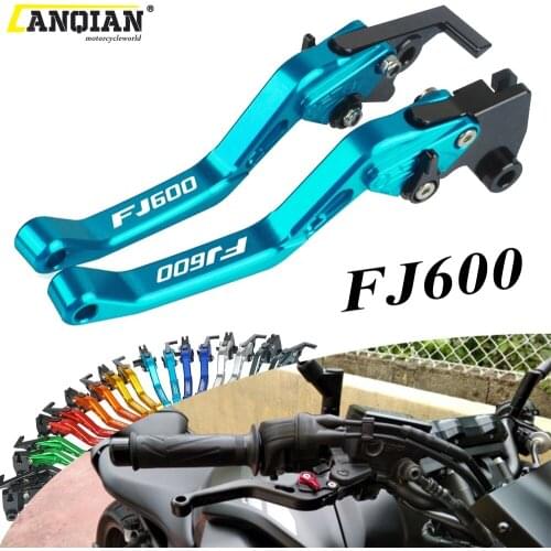 For YAMAHA FJ600 FJ 600 1986-1998 1997 1996 1995 Motorcycle Accessories CNC Adjustable Foldable Extendable Brake Clutch Levers