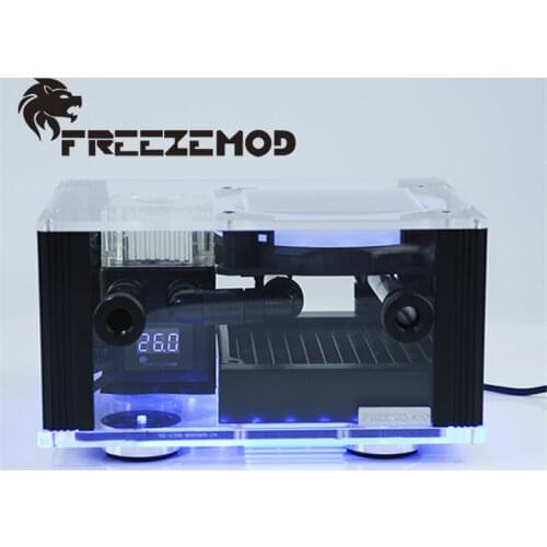 FREEZEMOD High Quality BOX-12YT External Water Cooling Integrated Intelligent Box Temperature Display RGB Effect