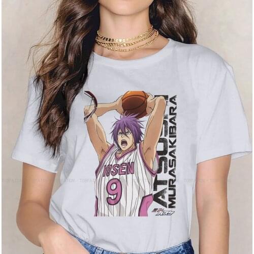 TShirt for Girl Kurokos Basketball Kuroko No Basuke Anime Top Quality 4XL 5XL Gift Clothes T Shirt Short Sleeve Hot Sale