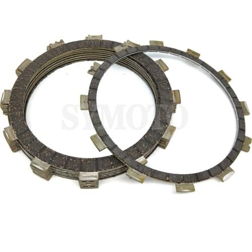 8 PCS Motorcycle Clutch Plates Disc Set For Yamaha XVZ1300 CTS Royal Star Tour Deluxe 08-15 XVZ1300CTM Star Tour Deluxe 06-07