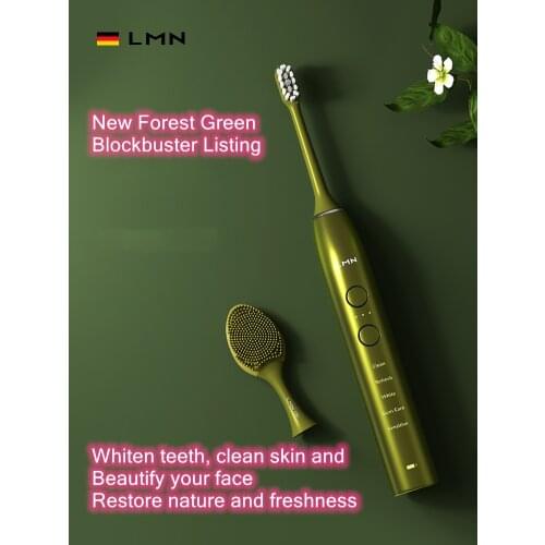 LMN L3 Sonic Electric Toothbrush Ultrasonic Tooth Brush Rechargeable Brush Teeth Cleaner Adult Electric Toothbrush(K2)