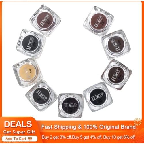 PCD Microblading Pigment Permanent Makeup Ink Eyebrow Tattoo Ink Set 10ML 8Colors/lot Lip Microblading Pigment Professional