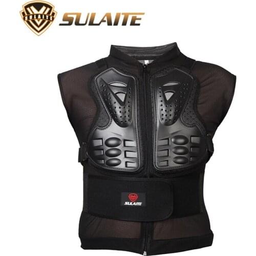 Motorcycle Sleeveless Armor Jacket motorbike Armor Racing Chest Back Protection Skiing Skating Gear Guard Riding Clothes