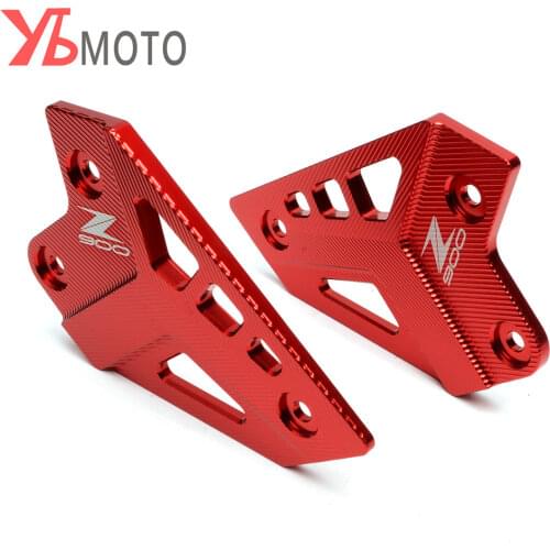 For Kawasaki Z900 2017 2018 2019 2020 Foot Peg Heel Protection Protective Film Mount Heel Guard Protector Motorcycle Accessories