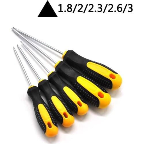 5pcs/set Triangle Screwdriver Set 1.8/2.3/2.6/3.0 Triangular Bit Screw diver pack Magnetic Durable Multitool Hand tool set