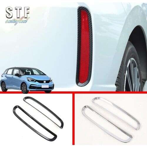 ABS Rear Fog Light Cover Trim For Honda Fit Jazz MK4 2020 2021
