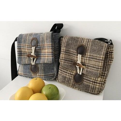 NEW Original Fashion Style Women Bag Portable Womens Bucket Bags Woolen Material Shopping Tote Casual Simple Ladies Handbag