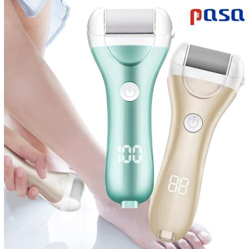 Professional Pedicure Foot File Hard Skin/Callus Remover with Electric Digital Power Display USB Rechargeable