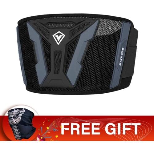SULAITE Motorcycle Kidney Belt Racing Waist Protector Brace Support Sports Safety Protective High Elastic Adjust Gear Protector