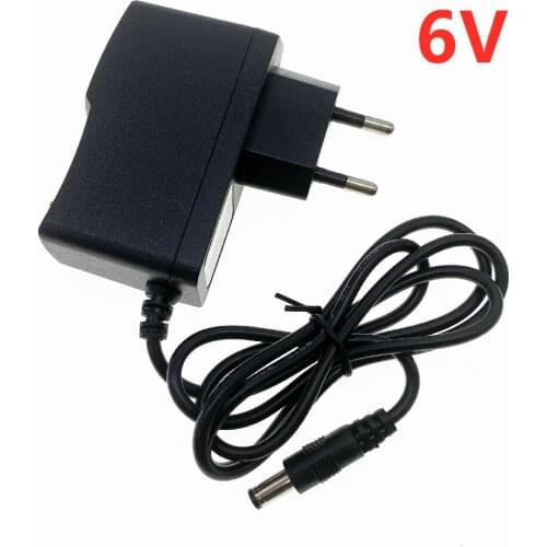 AC 110-240V to DC 6V 0.5A 1A 2A 3A Universal Switch Power Supply Adapter Charger 6 V Volt for Omron Blood Pressure Monitor M2 M3