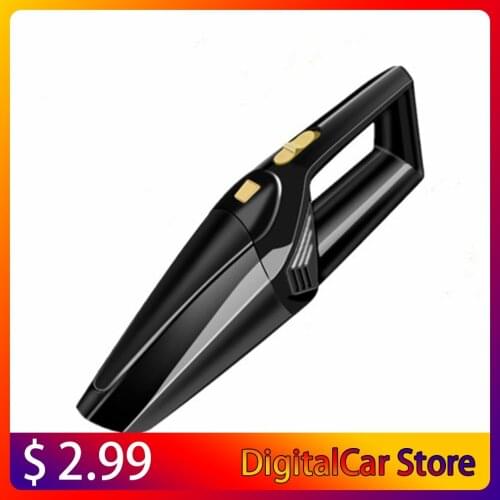 Vacuum Sweeper High-power Car Dust Catcher For Wet And Dry Use 120w Portable Vacuum Cleaner For Home And Car