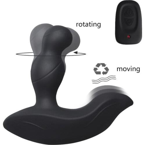 Waterproof G Point Stimulate Male Vibrating Anal Beads Vibrator Prostate Massager Sex Toys for Men Vibrating Anal Sex Product