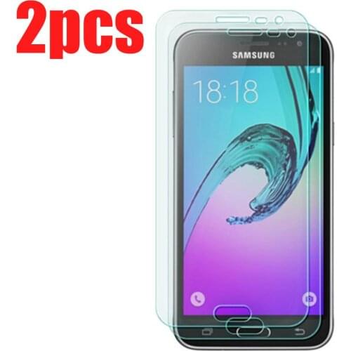 2pcs Screen Protector For Galaxy J3 2015 J300F J300 J3109 Tempered Glassfor Samsung Galaxy J320 J3 2016 J320A J320F J320M J320FN