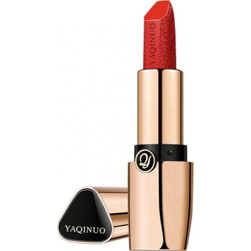 1PC Waterproof Luxury Lipstick Long Lasting Exquisite Lip Makeup Micro-carved Lipstick Sexy Red Lip Tint Cosmetics Hot TSLM1