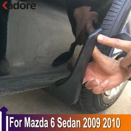 For Mazda 6 Sedan 2009 2010 Front Wheel Car Mudguards Mud Flaps Mud Guards Dirt Protector Car Exterior Accessories 2pcs