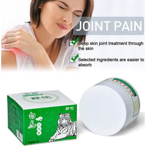 1Pc White Tiger Balm Ointment For Headache Toothache Stomachache Painkiller Muscle Relieving Balm Dizziness Essential Balm oil