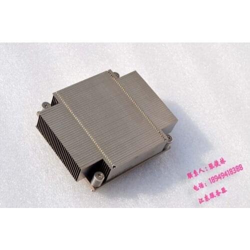 DIY 1U server heatsink 1155 11cm*9cm*2.5cm holesize 8cm*8cm