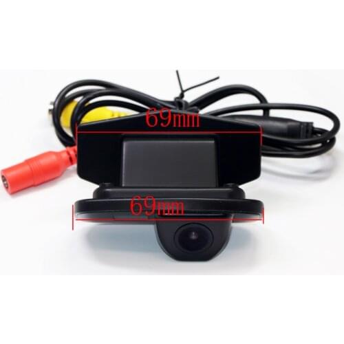 HD CCD Car Back Up Parking Rear View Reverse Camera For Honda CRV CR-V Odyssey Fit Jazz Elysion Parking Camera WaterProof