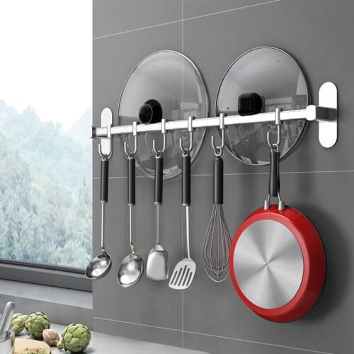 Stainless Steel Hooks, Perforated Kitchen Row Hooks, Coat Hooks, Kitchen And Bathroom Hardware Pendants, Clothes Hooks