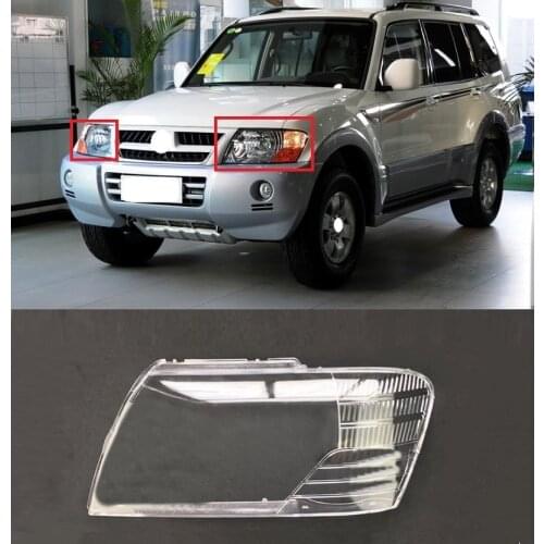Lofty Richy For Mitsubishi Pajero V73 V75 V77 2003-2011 Front Head Light Headlamp Shell Transparent Lampshade Cover Lens Glass