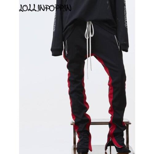 LOLLINPOPPIN Slim Men's Trousers