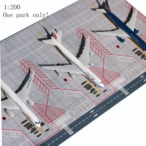 1/200 Airport Passenger aircraft runway model PVC material parking apron pad for airliner plane model aircraft scene display